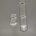 LJYZMD Ergonomic Cooling Gel Wrist Rest Pad for Computer Keyboard and Mouse, Arm Support with Non-Slip Base for Desk Cute Accessories (Classic, Transparently, Suitable for Keyboard and Mouse Set)