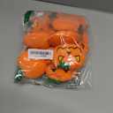 LyssKMK Halloween Pumpkin Toys for Cats Plush Teething Toys Featuring Pumpkin with Range Expressions Embroidery Designs Interactive Plush Toys for Kittens and Cats