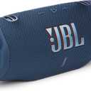 JBL Charge 6 - Portable Waterproof & Drop-Proof Bluetooth Speaker, Bold JBL Pro Sound with AI Sound Boost, 28Hrs of Playtime, Built-in powerbank & Comes with a Sturdy/Removable Carrying Strap (Blue)