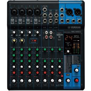 YAMAHA MG10XU 10-Input Stereo Mixer with Effects