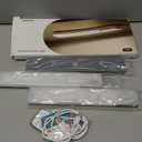 EZVALO 3-Pack Under Cabinet Lighting, 2000mAh Rechargeable Wireless Motion Sensor Lights, 62LEDs, 3 Color Temps, Dimmable, Timer, Magnetic, with Remote Control for Kitchen, Closet, Stair