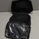 Maliton Toiletry Bag for Men & Women Travel Toiletry Bag Hanging Toiletry Bag Hygiene Organizer with 4 Compartments Waterproof Bathroom Shower Bag Large Toiletries Travel Bag(Black)