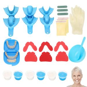DIY Oral Care Kit at Home, 3 DIY Custom Smile Full Kits, Fully Customizable with 3 Complete Sets