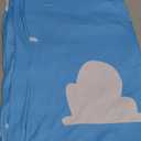 Arch Backdrop Cover Blue Sky White Clouds Background Boy Story Cartoon Hero Newborn Toy Theme Party Decoration Baby Shower Kids Birthday Decor Props (7.2FT)