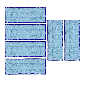 Neutop Replacement Washable & Reusable Wet Mopping Pad Compatible with iRobot Braava Jet 240, 241, 244, 245, 250 Robot Mops, Blue, 6-Pack