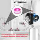 RAMATA Instant Hot Water Recirculating Pump System Kit For Tank Water Heater Recirculation Circulation Circulating Water Pump with Adjustable Hot Water Recirculating Valve Kit (Not Tankless)