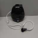 BETAZOOER Reptile Humidifiers Mister Fogger with Extension Tube/Hose, Suitable for Reptiles/Amphibians/Herps/Vivarium with Terrariums and Enclosures (2.5 Liter Tank) (Black-1 Tube)