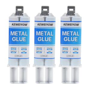 Heavy Duty Metal Glue | Muffler & Metal Repair Kit, Waterproof High Temperature Resistant Liquid Weld, Bonds Metals, Plastics, Aluminum, Stainless Steel, Ceramics, Fiberglass