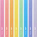 Mr. Pen Aesthetic Highlighters, 8 pcs, Chisel Tip, Assorted Colors, No Bleed Bible Highlighters