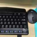 Logitech MK345 Wireless Keyboard and Mouse Combo with Palm Rest, 2.4 GHz USB Receiver, Compatible with PC, Laptop, Black