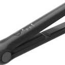 Cordless Hair Straightener Portable Travel Rechargeable Flat Iron, Fast Heating, Adjustable Temperature for Professional Straightening & Curling  Portable and Travel-Friendly (Black) (Black)