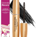Grande Cosmetics GrandeMASCARA Conditioning Peptide Mascara  Buildable Volume & Length, WaterResistant & ClumpFree  Lash & Extension Friendly, Black (0.20 oz)
