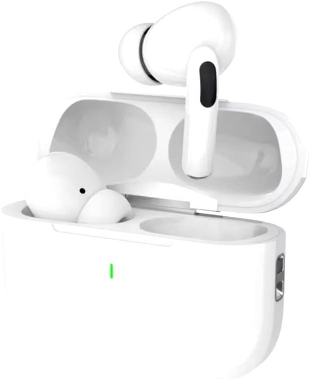 A7 Pro Wireless Bluetooth Headphones, Bluetooth 5.3 with 4 HD Mic, 48H HiFi Stereo, Sports Noise Cancellation, Wireless Earbuds, Touch Control In Ear Earbuds for iPhone/iOS/Android