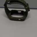 Fullmosa Compatible with Apple Watch Bands 49mm Ultra3/2/1, Rugged Apple Watch Strap Ultra with Military Grade Shockproof Bumper Case for Men Women, Army Green