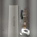 MioHHR Slim Metal Band Compatible with Apple Watch Band 42mm(Series 11 10) 41mm(Series 9 8 7) 40mm(Series 6 5 4 SE3/2/1) 38mm(Series 3 2 1),Stainless Steel iWatch Bands for Women,Rose Gold