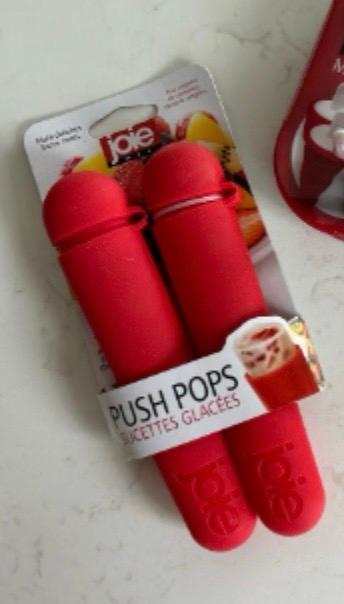 JOIE Red Freezer Mold Pops, 2 CT