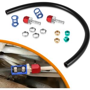 800-670 A/C Line Splice Kit for 5/8 Line With No.10 Hose 24 Inches, Air Conditioning Repair Splice Connector Kit, Universal Fit for 5/8" Line to Hose Repair