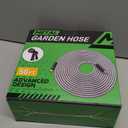 Garden Hose 50ft, Heavy Duty Stainless Steel Water Hose with 10 Functional Nozzles, No Kink, Lightweight and Flexible, Easy to Use and Store, Strong and Sturdy, Suitable for Yard and Lawn