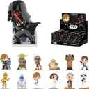POP MART Star Wars Series Figures, 12PCs Star Wars Blind Box Figures, Random Design Action Figures Collectible Toys Home Decorations, Holiday Birthday Gifts for Boys and Girls, Whole Set