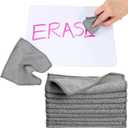 Tanlade Microfiber Cleaning Cloth 6"x6" Cleaning Rags Reasonable Kitchen Towels Microfiber Towels Cars Wash Dry Erase Cloth (Gray,30 Pcs)