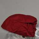 hyha Waterproof Couch Cushion Covers, Stretch Sofa Couch Seat Slipcover for Dog Washable, Non-Slip Waterproof Outdoor Cushion Covers for Patio Furniture Replacement (1 Piece for Medium, Wine Red)