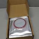 HAMRVL LED Shelf Lights, 16.4ft 12V COB LED Strip Lights, Plug-in DIY Cut to Size 4000K Natural White Tape Lights, Dimmable Under Shelf Lighting for Bookcase, Kitchen Cabinet, Display Case, Showcase