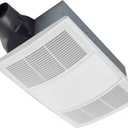 Broan-NuTone Non-Lit PowerHeat Bathroom Exhaust Fan and Heater, 110 CFM, 2.0 Sones, White