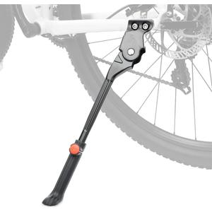 Adjustable Aluminium Alloy Bicycle Kickstand - Fit for 22" to 28" Mountain, Road, BMX & MTB (Two-hole for 22-24-26-28 inch bike)