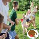 Outdoor Games Tug a War Rope 40FT for Kids and Adult, Field Day Family Reunion Outside Yard Backyard Lawn Picnic Carnival Fun Easter Games Tug of War for Birthday Party, Team Building,Brown
