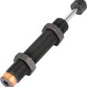 Oumefar M20 x 30mm Oil Pressure Shock Absorber Adjustable Pneumatic Plunger Hydraulic Buffer Adjustable Shock Absorber for Air Cylinder AC2030-2