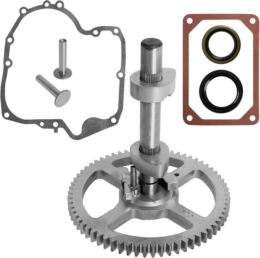 Camshaft Rebuild Kit 84005207 793880 Compatible with B&S 215702 215705 Craftsman JD Troybuilt Hu sqvarna Engine - Replace Camshaft Kit 97110 272475 Gasket and 795387 Oil Seal