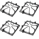 Premium W10447925 Gas Stove Burner Grates Replacement for Whirlpool Amana Stove Burners Replacement,for Maytag Stove Cooktop grate Parts,for Kenmore,Kirkland,Inglis Stove Top Range Cast Iron Rack4 Pcs