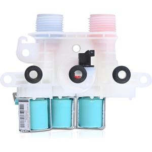 For Whirlpool Cabrio WTW7000DW0 WTW7300DW1 WTW8040DW0 WTW7040DW1 WTW8040DW4 WTW7300DW0 WTW7040DW0 WTW8040DW2 WTW6120HW0 WTW7120HW0 WTW7000DW3 WTW8000DW0 WTW8000DW Replaces Washer Water Inlet Valve