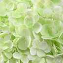 3 Pcs Real Touch Hydrangea Artificial Flowers, 21" Light Green Full Faux Hydrangea Flowers Latex Fake Flowers for Home Decor Party Floral Arrangements Wedding Bouquets Centerpieces Outdoor Decor