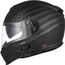 VCAN Bluetooth Integrated Full Face Motorcycle Helmet with Dual Visor