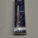 Conair Double Ceramic 1-inch Curling Wand, Straight wand produces flawless waves (White)