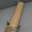 Natural Bamboo Wall Panel for Interior Wall Decor, Renewable Pole Wrap Wainscoting Paneling for Wall Ceiling Furniture Cabinet Office, 48 x 96 Inch, Natural