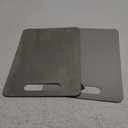 2 Pack Titanium Cutting Boards for Kitchen,100% Pure Titanium, Cutting Edge Hygiene & Durability, Double-sided food-grade Titanium Cutting Board For Meats Fruist And Vegetables,Easy to Clean (13 * 9)