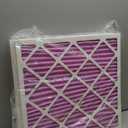 Colorfil 20x20x1 Air Filter (2-Pack) | Made in the USA | Color Changing | Remove Cat and Dog Odor | MERV 8 for Pet Hair Dander and Dust | 19.5"x19.5"x0.75" Exact Size