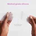 Frida Mom C-Section Silicone Strips, C-Section Recovery Must-Have Scar Patches, Reusable Medical-Grade Treatment for Keloid Scars, Includes Case & Pouch