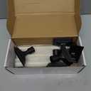 Homemory Real Wax Window Candles with Remote Timer Dimmer, Flameless Taper Candles with Holders, Christmas Candle for Window Battery Operated, LED Candlesticks for Home Holiday Decor,6 Pcs Ivory