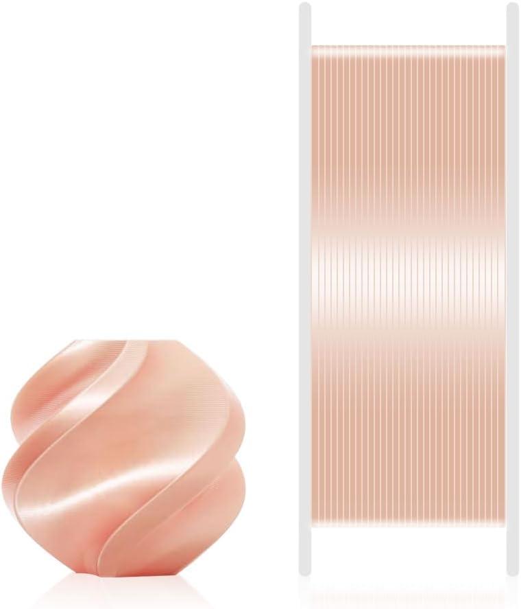 Bamboo Original PLA Silk+ Filament Glossy Silk Texture, Shining, Stronger Interlayer Bonding for Bambu Lab A1/A1 MINI/X1/X1C/P1P/P1S/AMS. 1.75mm High Speed & Easy Printing with RFID 1KG (Pink 13207)