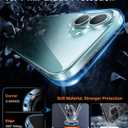 TORRAS Crystal Clear for iPhone 16 Case, [Anti-Yellowing][Military-Grade Protection], Slim Transparent Anti-Scratch Back, Soft Bumper, Non-Slip Protective Phone Cover, Clear 6.1"