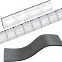 pinedash pro Pinewood Car Derby Weights Kit - 7OZ Total - 3OZ Stick-on Flexible Weight & 4OZ 12 Pieces 2 Sizes Pinewood Car Weights, 4 pcs of 1/2 OZ, 8 pcs of 1/4 OZ - No Drilling, Increase Speed