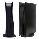 Disc Edition Face Plates Cover Skins Shell Panels for PS5 Console, Accessories for PlayStation 5 Protective Shell Replacement Faceplate (Black)