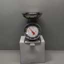 Taylor Mechanical Kitchen Food Scale with Bowl, Weighs Up to 11lbs, Measures in Grams and Ounces, Analog Cooking Scale for Baking, Black and Silver