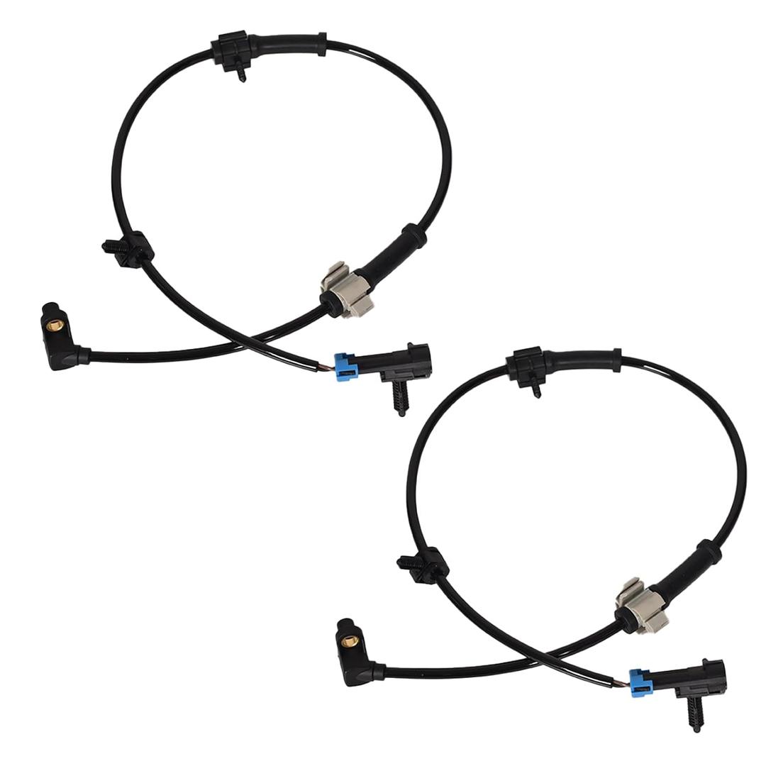 ABS Wheel Speed Sensor Front Left Right Compatible with 2000 2001 2002 2003 2004 2005 2006 Chevy Avalanche Express Silverado Suburban Tahoe GMC Savana Sierra Yukon XL # 15037208 ALS482