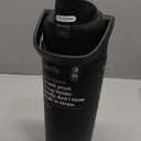 Owala FreeSip Sway Insulated Stainless Steel Water Bottle with Two-Way Spout, Built-In Straw and Bucket Handle, Made for Travel, School, and Sports, 30oz, BPA Free, Leak Proof, Very, Very Dark