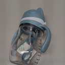 Toddler Sippy Cup, Tritan Baby Water Bottle With Non-Spill Valve Spout, Removable Handle and Carry Strap, 270ml/12m+/Blue/Pack of 3