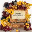 Ouddy Life 172pcs Magical Wizard School Balloons Garland Arch Kit Burgundy Black Gold Confetti Snitch Balloon for Magic Themed Birthday Decorations Baby Shower Party Supplies